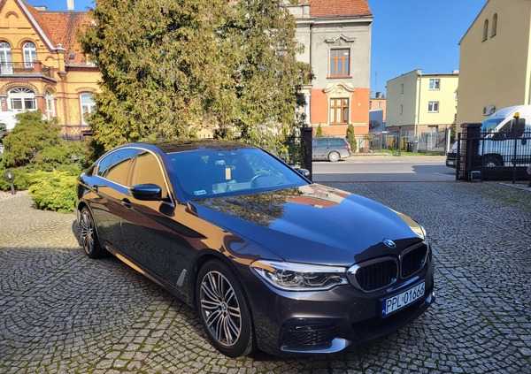 BMW Seria 5 cena 129000 przebieg: 62000, rok produkcji 2019 z Pleszew małe 436